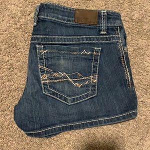 BKE denim shorts